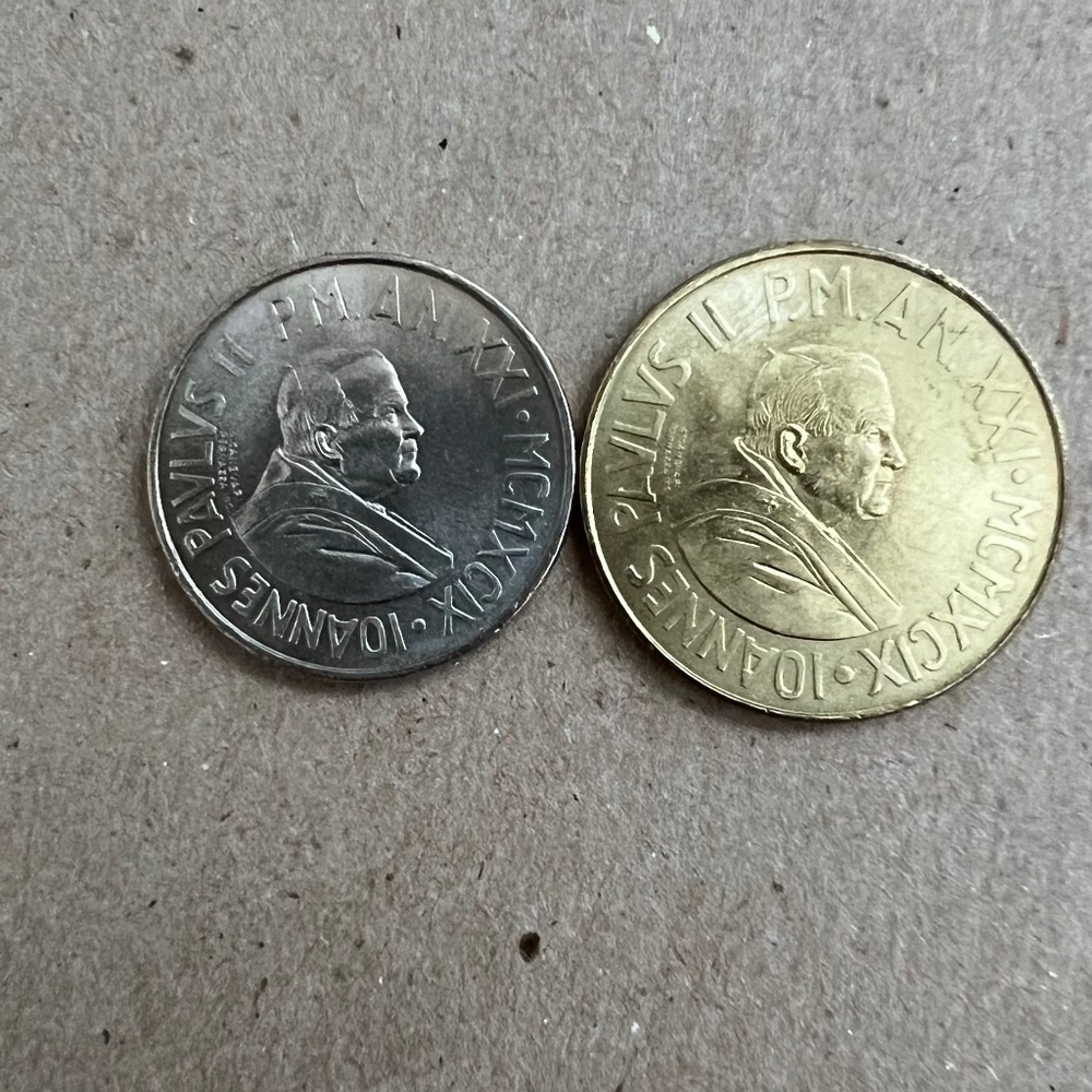 Vatican City Pope John Paul II Coins